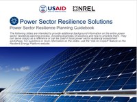 Power Sector Resilience Solutions